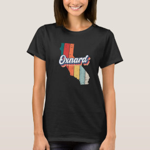 Oxnard City Retro Vintage Hometown California Prem T-Shirt