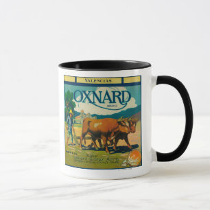 Oxnard Orange LabelOxnard, CA Mug