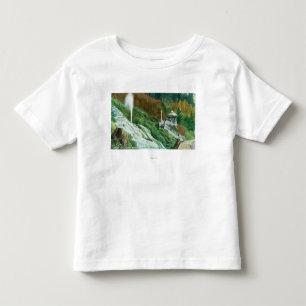 Oxone Falls and Spring ViewShasta Springs, CA Toddler T-Shirt