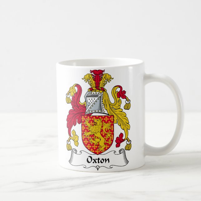 Oxton Family Crest Coffee Mug (Right)