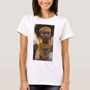 Oxum (Oshun) - Radiant Goddess of Love and Rivers T-Shirt