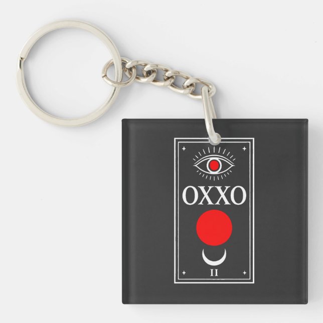 OXXO – The Mystic Seal Men's Basic T-Shirt Key Ring (Front)