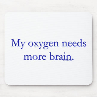 Oxy Brain Mouse Mat