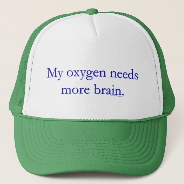 Oxy Brain Trucker Hat (Front)