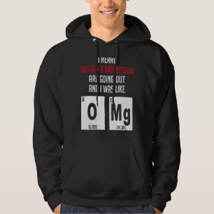 Oxygen And Magnesium Nerd Chemistry Hoodie