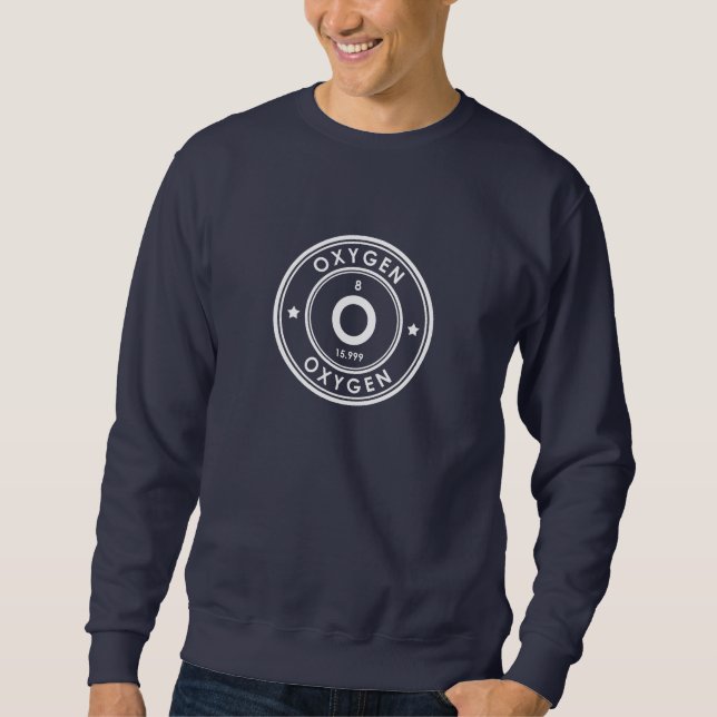 Oxygen Element Blue Sweatshirt (Front)