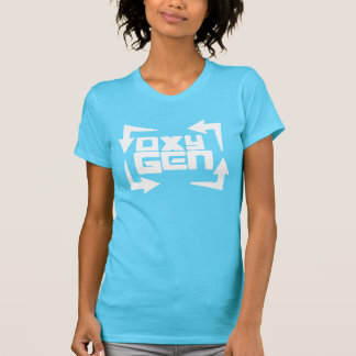 oxyGEN Womens "Quote" Tee - Turquoise Edition