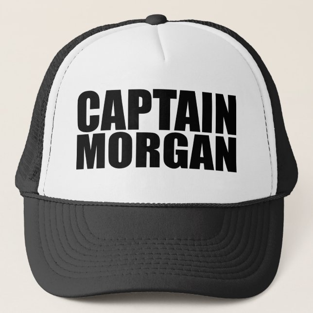 Oxygentees Captain Morgan Trucker Hat (Front)
