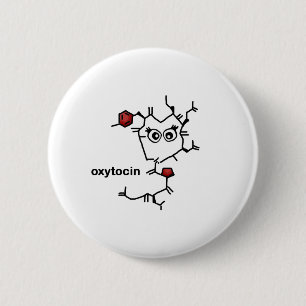 Oxytocin 6 Cm Round Badge