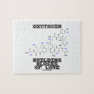 Oxytocin Building Blocks Of Love (Chemistry) Jigsaw Puzzle