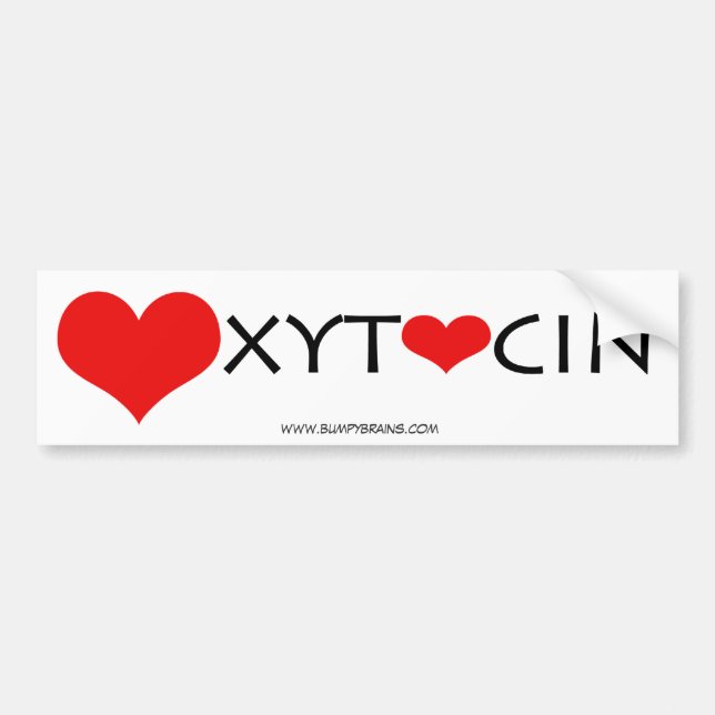 Oxytocin Bumper Sticker (Front)