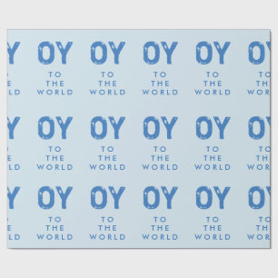 Oy to the World Hanukkah Wrapping Paper