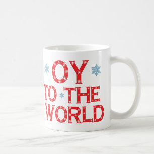 OY to the world Holiday Mug