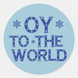 OY to the World Stickers