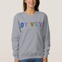 Oy Vey Funny Yiddish Expression Cute Colourful