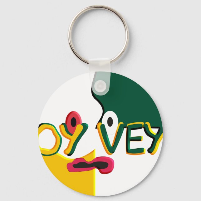Oy Vey Key Ring (Front)