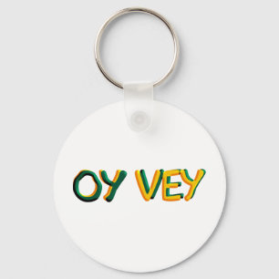 Oy Vey Key Ring