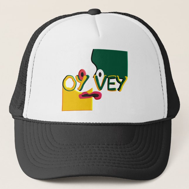 Oy Vey Trucker Hat (Front)
