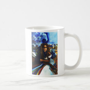 'Oya at the Marketplace' ceramic mug
