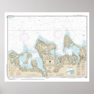 Oyster and Huntington Bays Nautical Chart 12365