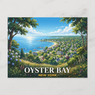 Oyster Bay New York Travel Postcard