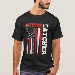 Oyster Catchers Baseball Funny T-Shirt