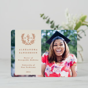 Oyster DO Asclepius Graduation Photo Announcement