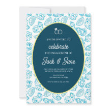 Oyster Engagement Party Invitation