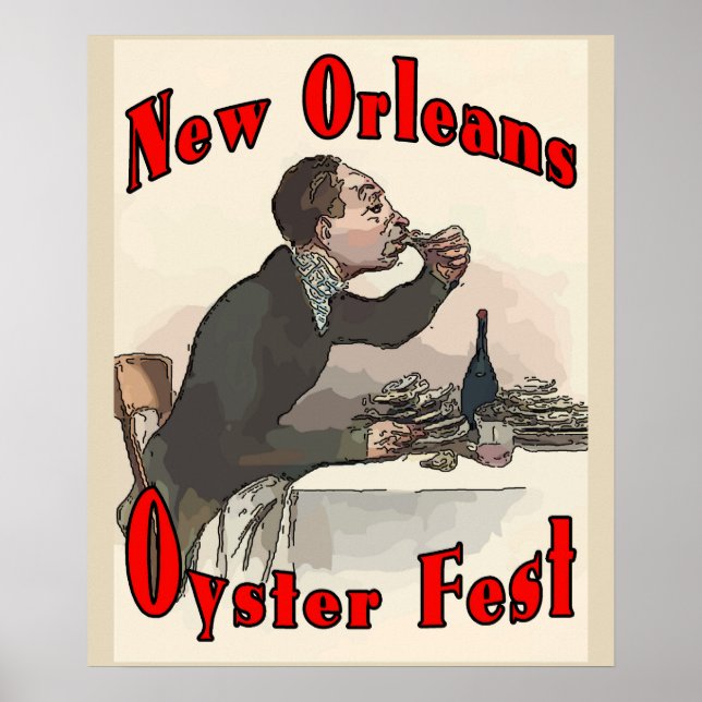Oyster Festival, New Orleans, LA Poster (Front)