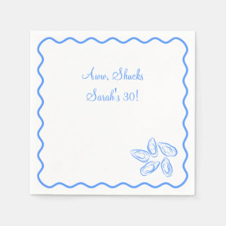 Oyster Funny Birthday  Napkin