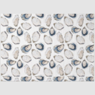 Oyster Half Shell Coastal Tissue Paper
