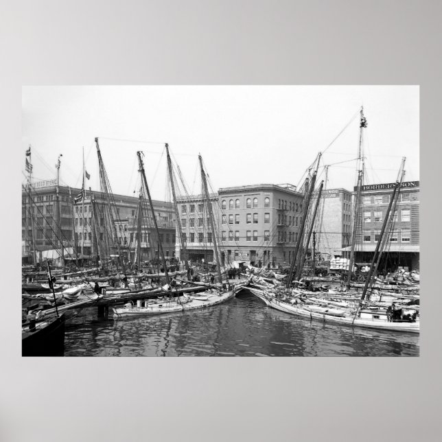 Oyster Luggers Poster (Front)