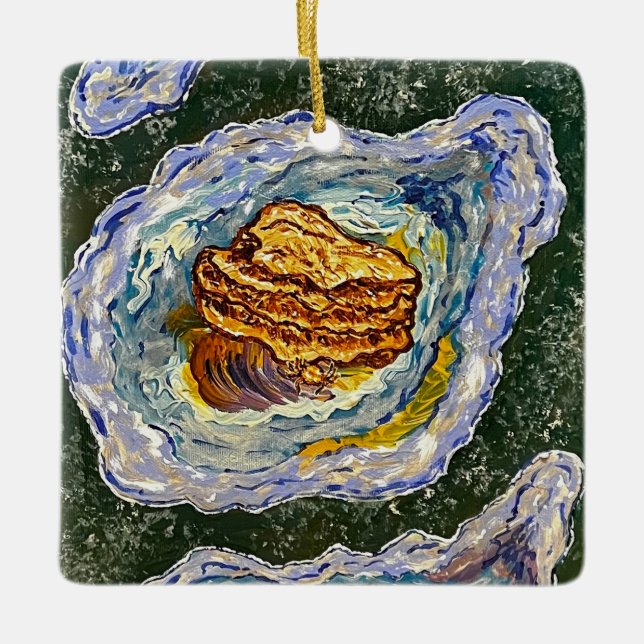 Oyster Ornament (Front)