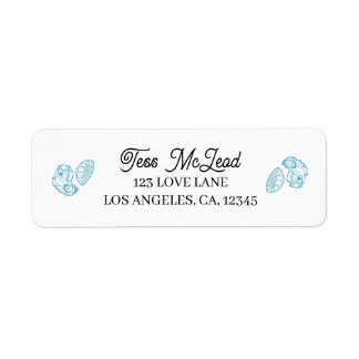 Oyster Party Return Address Labels