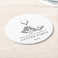Oyster Pearl Party | black and white