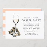 Oyster Pearl Themed Birthday | Peach Stripes