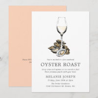 Oyster Roast Birthday Party | Peach Stripes