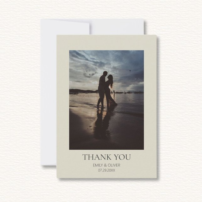 Oyster Shells Wedding Thank You Cards (Creator Uploaded)