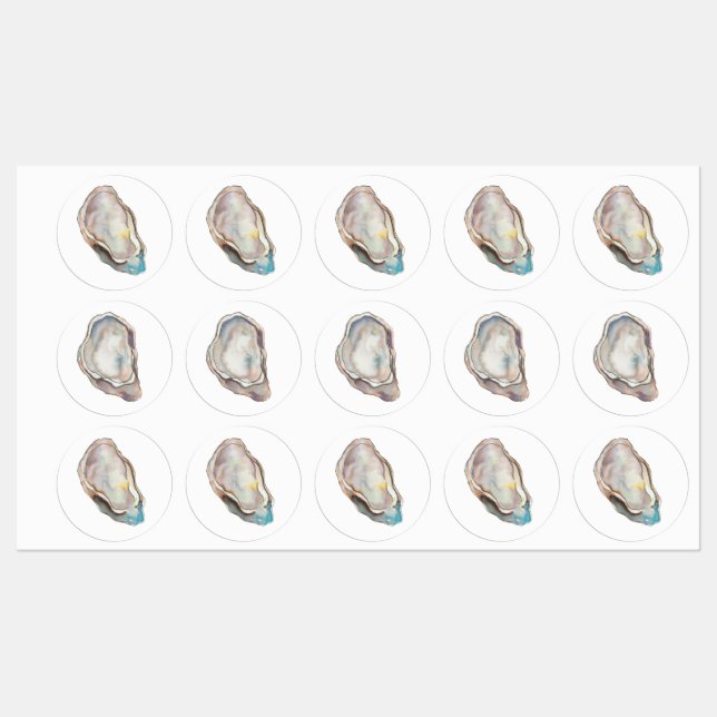 OYSTER STICKERS (Sheet)