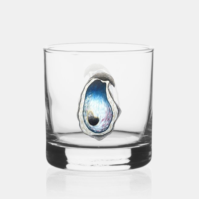Oyster Whiskey Glass (Front)