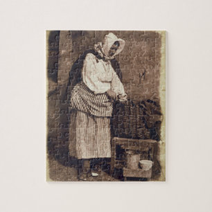 Oyster Woman, 1843-47 (salt paper print from calot Jigsaw Puzzle