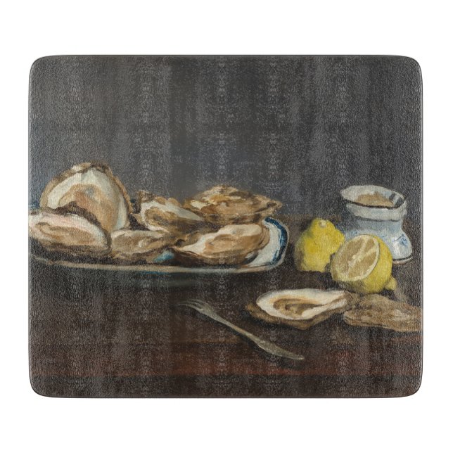 Oysters (by Edouard Manet) Cutting Board (Front)