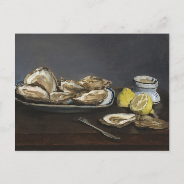 Oysters | Édouard Manet Postcard (Front)