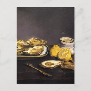 Oysters - Édouard Manet Postcard