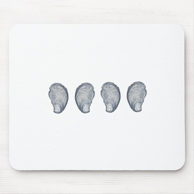 Oysters Logo Mouse Mat (Front)