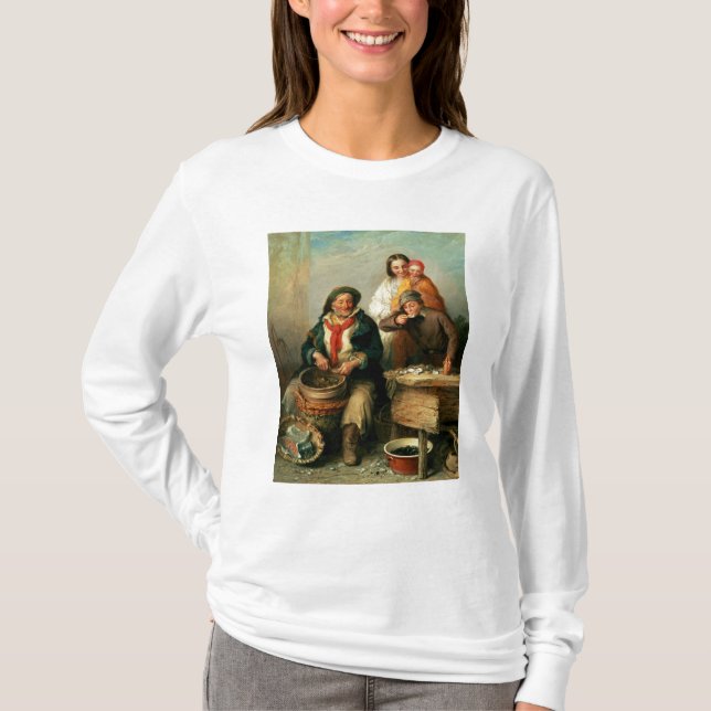 Oysters, Young Sir? T-Shirt (Front)