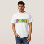 Øyvind periodic table name shirt (Front Full)