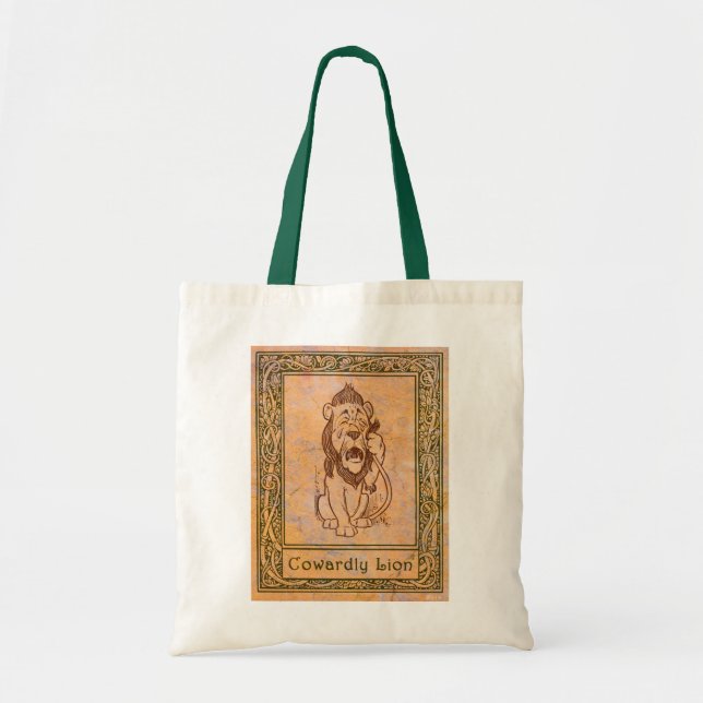 Oz Cowardly Lion tote bag (Front)
