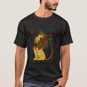 Oz Lion Card King Of The Jungle Wizard Of Oz Cowar T-Shirt