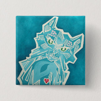 Oz Pinback - Bungle 15 Cm Square Badge